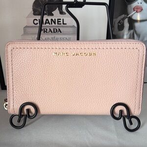 Marc Jacobs Blush Pink Leather Wallet
